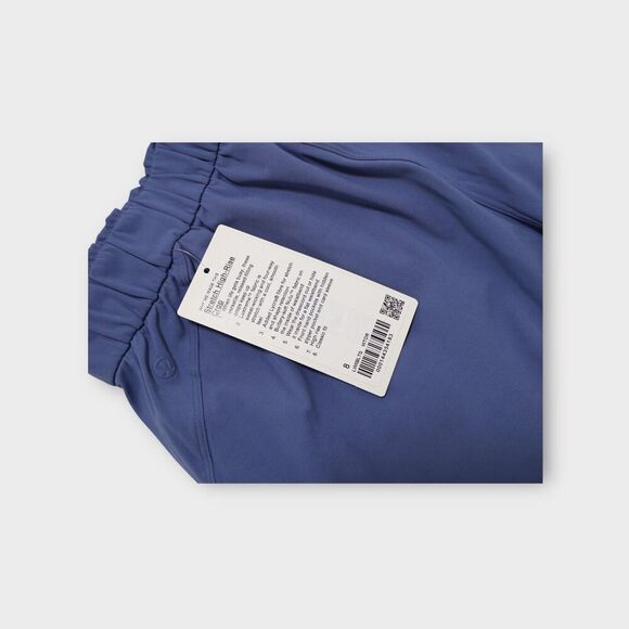 Lululemon Stretch High Rise Crop Pants Size 8 Water Drop NWT - Picture 9 of 9